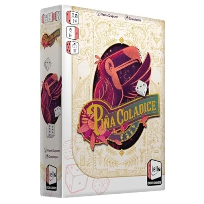 Image of IELLO Pina Coladice Family Party Game Ages 8+ 2 4 Players 10 Minutes Playing Time