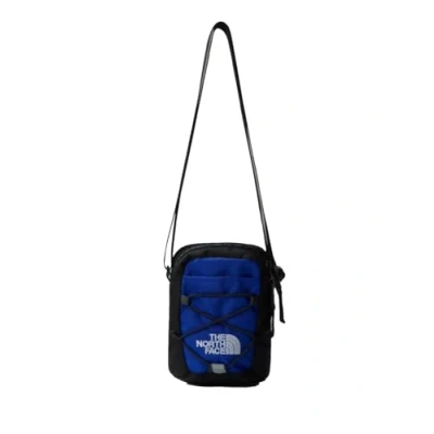 Image of The North Face Jester Crossbody Unisex Across body bag, Size: One Size, Blue/black/silver