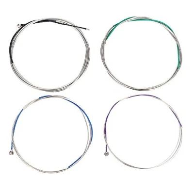 Image of Dilwe Cello Strings, Metal String Set for 3/4 4/4 Strings Replacement Part Accessory