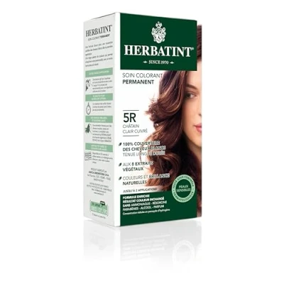 Image of Herbatint Permanent Color Care 150ml 5R Light Brown Copper