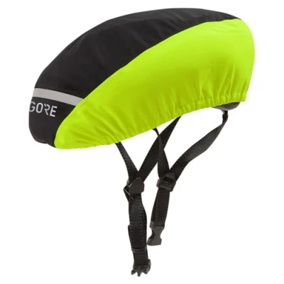 Image of GORE WEAR Helmet Cover TEX, C3, Black/Neon Yellow, 54 58