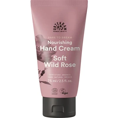 Image of Urtekram Hand cream Moisturizing Wild Rose 75 ml, Vegan, Organic, Natural Origin