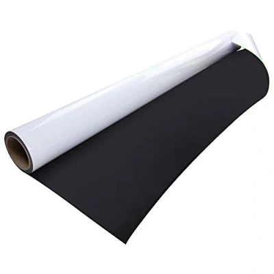 Image of FerroFlex® Ultra 1200mm Wide Cling &amp; Gloss White Dry Wipe Surface Flexible Ferrous Sheet for Walls, Office, Home and Creating Instant Surfaces Magnets Will Attract To 5 Metre Length
