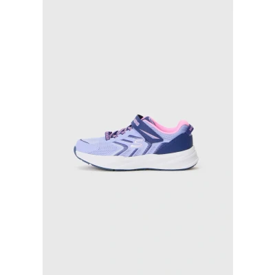 Image of Skechers MICROSPEC TREAD girls&#039;s Children&#039;s Shoes (Trainers) in Blue