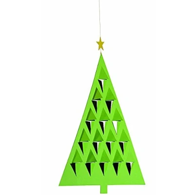 Image of Flensted Mobiles Nursery Mobiles, Prism Tree Green
