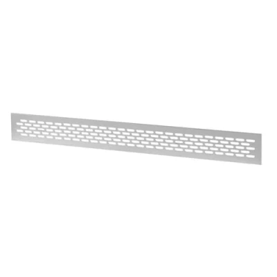 Image of Aluminium Air Vent Grille 480mm x 60mm Metal Built in Appliances Cover Heat Oven MR1AL