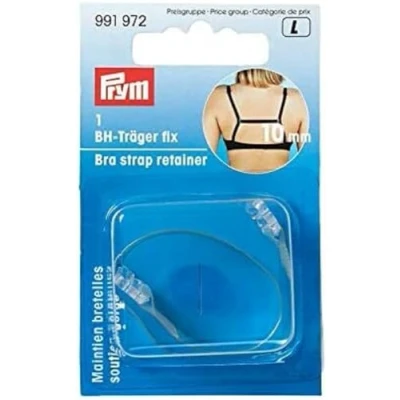 Image of Prym Women&#039;s 991972 Bra strap retainer 10 mm transparent, 4 UK