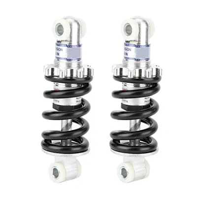 Image of Qiilu Rear Shock Damper, 2PCS Absorber 125mm 750lbs Damper Fits for ATV Go Kart Scooter 49cc Car Accessory