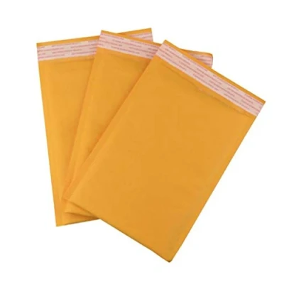 Image of 50 Large H/5 Size Mail Lite Gold Padded Envelopes Mailers Peel + Seal Bubble Bags 270 x 360mm / 10.5 14&quot; Sealed Air Postal Packing Mailing Shipping Postage Posting Self Cushioned Protective Packaging