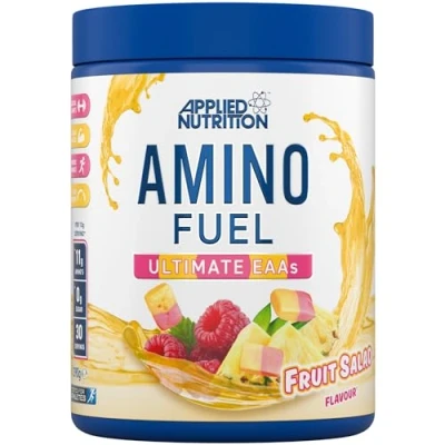 Image of Applied Nutrition Amino Fuel Acids Supplement, EAA Essential Powder, Muscle &amp; Recovery (390g 30 Servings) (Fruit Salad) (New)