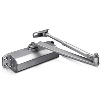 Image of XFORT Overhead Door Closer, Adjustable Automatic Closer for Domestic and Commercial Doors, Hydraulic Safety, Soft Internal Or External Doors Up to 60kg.