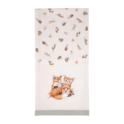 Image of Wrendale Designs Woodlanders&#039; Woodland Animal Table Runner