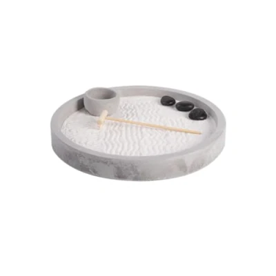 Image of Japanese Round Zen Garden Kit