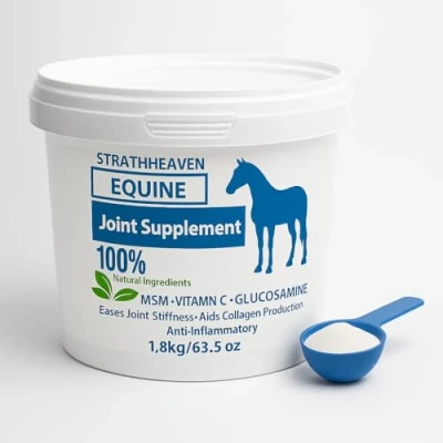 Image of Strathheaven Equine Products Joint Supplement for Horses. Glucosamine &amp; MSM. Supports Health