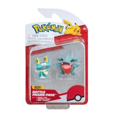 Image of POKEMON BATTLE FIGURE GIBLE AND FROAKIE
