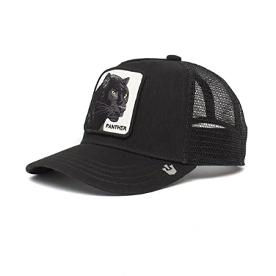 Image of Goorin Bros. The Farm Children&#039;s Trucker Cap, Panther Cub (Black), One Size
