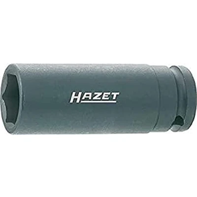 Image of HAZET 900SLG 15 85 mm 6 Point Hexagon Traction Profile Impact Socket Phosphatised/Oiled