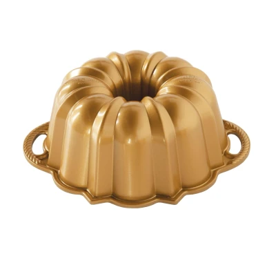 Image of Nordic Ware Bundt Tin Anniversary Gold Small ø 20 cm / 1.4 Liter