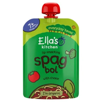 Image of Ella&#039;s Kitchen Organic Lip Smacking Spag Bol with Cheese, 130g