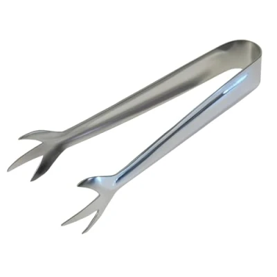 Image of 7&quot; Ice Tongs Sweet Stainless steel ™ @ Chabrias Ltd