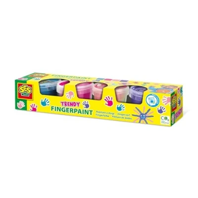 Image of SES Creative Fingerpaint 4 trendy colours x 110ml
