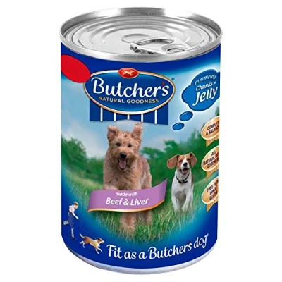 Image of Butchers Beef &amp; Liver 400g x 6