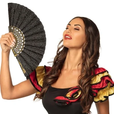 Image of Boland 00509 Granada Fan Approx. 25 cm Black