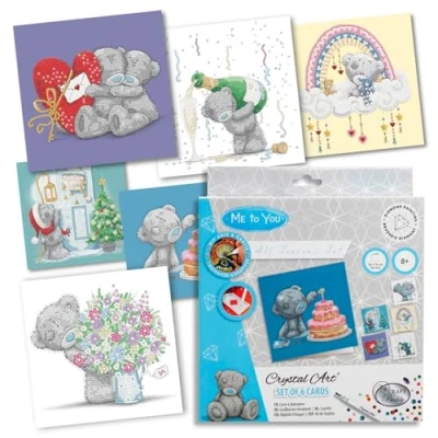 Image of CRYSTAL ART Me to You All Seasons Cards Set of 6