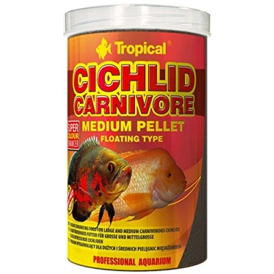 Image of Tropical CICHLID CARNIVORE MEDIUM pellet 1000ml/360g