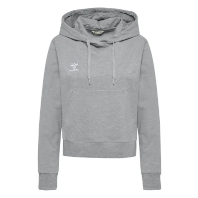 Image of hummel hmlGO 2.0 Hoodie Woman Grey Melange