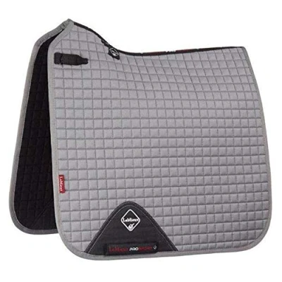 Image of LeMieux ProSport Dressage Square (D Ring) Grey, Large