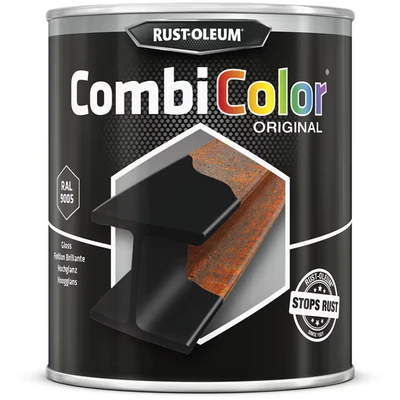 Image of RUST OLEUM 7379.0.75 Combicolor Original, Superior Metal Protection, Direct To Rust, Black RAL 9005