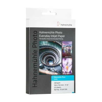 Image of HAHNEMUEHLE Luster 260 100 x 150 mm Semi Gloss Photo Paper 50 Sheets