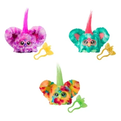 Image of Furby Furblets Mello Nee, Hip Bop and Pix Elle Mini Electronic Plush Toy