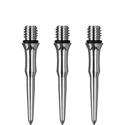 Image of Dart Conversion Points Mission Titan Edge Ti Shark Converts Soft Tip To Steel (26mm Silver)