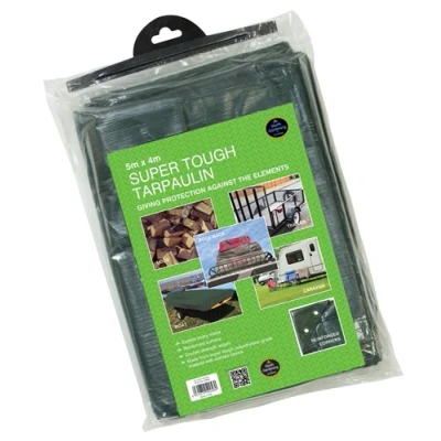 Image of Garland Super Tough Tarpaulin 5m x 4m