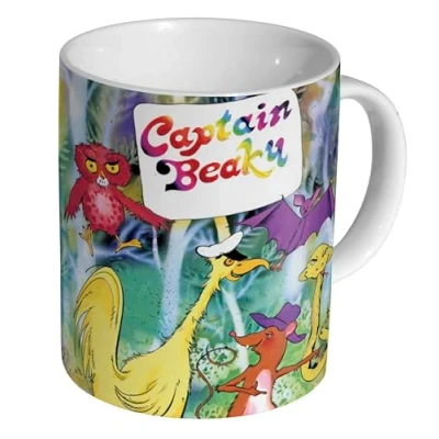 Image of Glades Captain Beaky Colour Ceramic 11oz Tea Coffee Mug/Cup