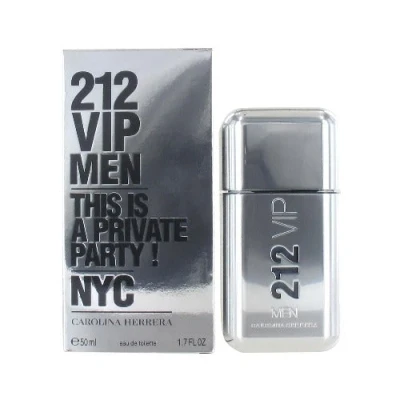 Image of Carolina Herrera Number 212 VIP Men EDT Spray, 50 ml, 8411061869253