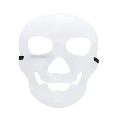 Image of Halloween Mask Skull White Costume Adult Outfit Scary Spooky Horror Party Face Fancy Dress Cosplay For Men Women (HM13)