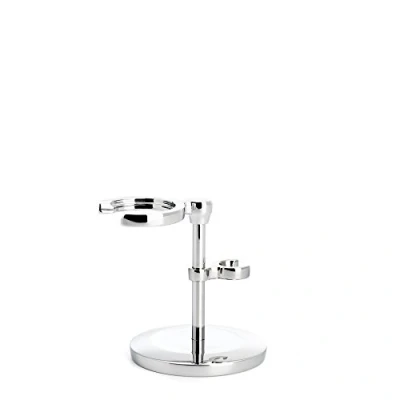 Image of MÜHLE Traditional Holder for Classic Safety Razor and Shaving Brush Chrome Plated
