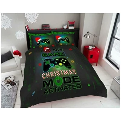 Image of GC GAVENO CAVAILIA Luxury Geometric Duvet cover, Floral Bedding Quilt Set, Polycotton Bed Covers, Multi, Single