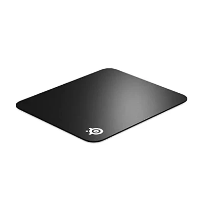 Image of SteelSeries QcK Hard Gaming Mouse Pad Enhanced Surface Texture Optimized For Sensors Durable Multi layer construction Size M (320 x 270 6mm) Black