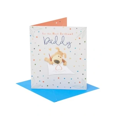 Image of Boofle Brilliant Daddy Daddy&#039;s Doodle Delight! Cute Father&#039;s Day Greeting Card