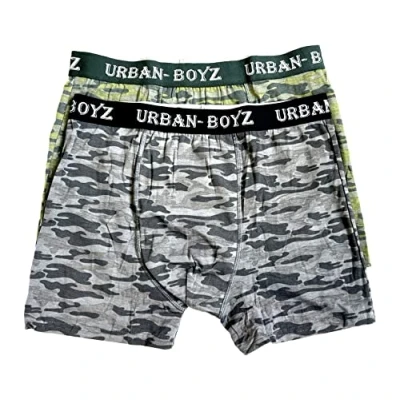Image of Bahob® Mens Camo Boxer Trunks Shorts Cotton Underwear 2 Pairs S XL (2 Pack 2XL)