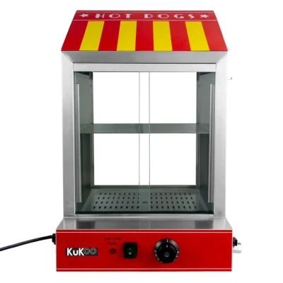 Image of MonsterShop Kukoo Commercial Hot Dog Steamer
