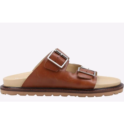 Image of Hush Puppies Women&#039;s Blakely Sandal, Tan, 8 UK