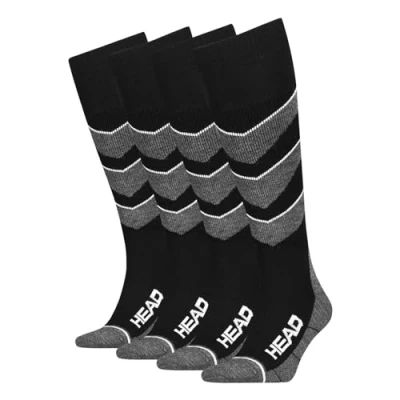 Image of Head KNEEHIGH, Black Combo, 31/34 (Pack of 2)