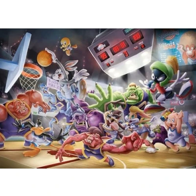 Image of Ravensburger Puzzle 2D 1000 elementów: Kosmiczny Mecz, Nowy design