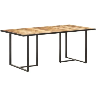 Image of vidaXL Dining Table 180 cm Rough Mango Wood