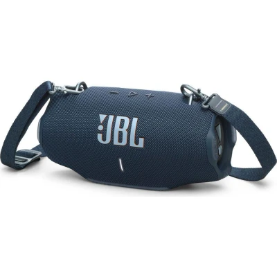 Image of JBL Xtreme 4 Portable Bluetooth Speaker with Pro Sound and Convenient Shoulder Strap, IP67 Waterproof, Built In Power Bank, Blue